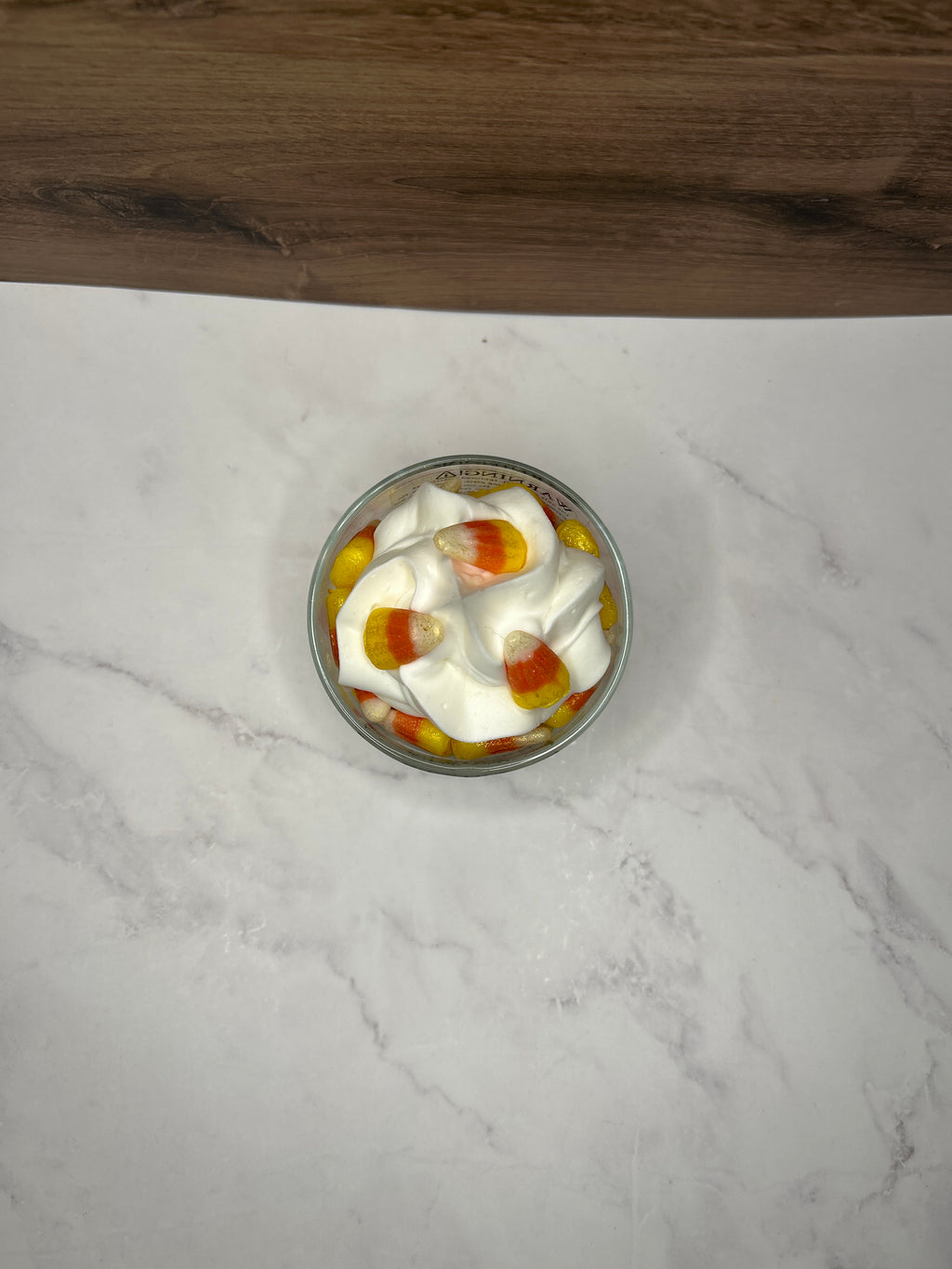 Candy Corn Clouds Wickless/Flameless Candle