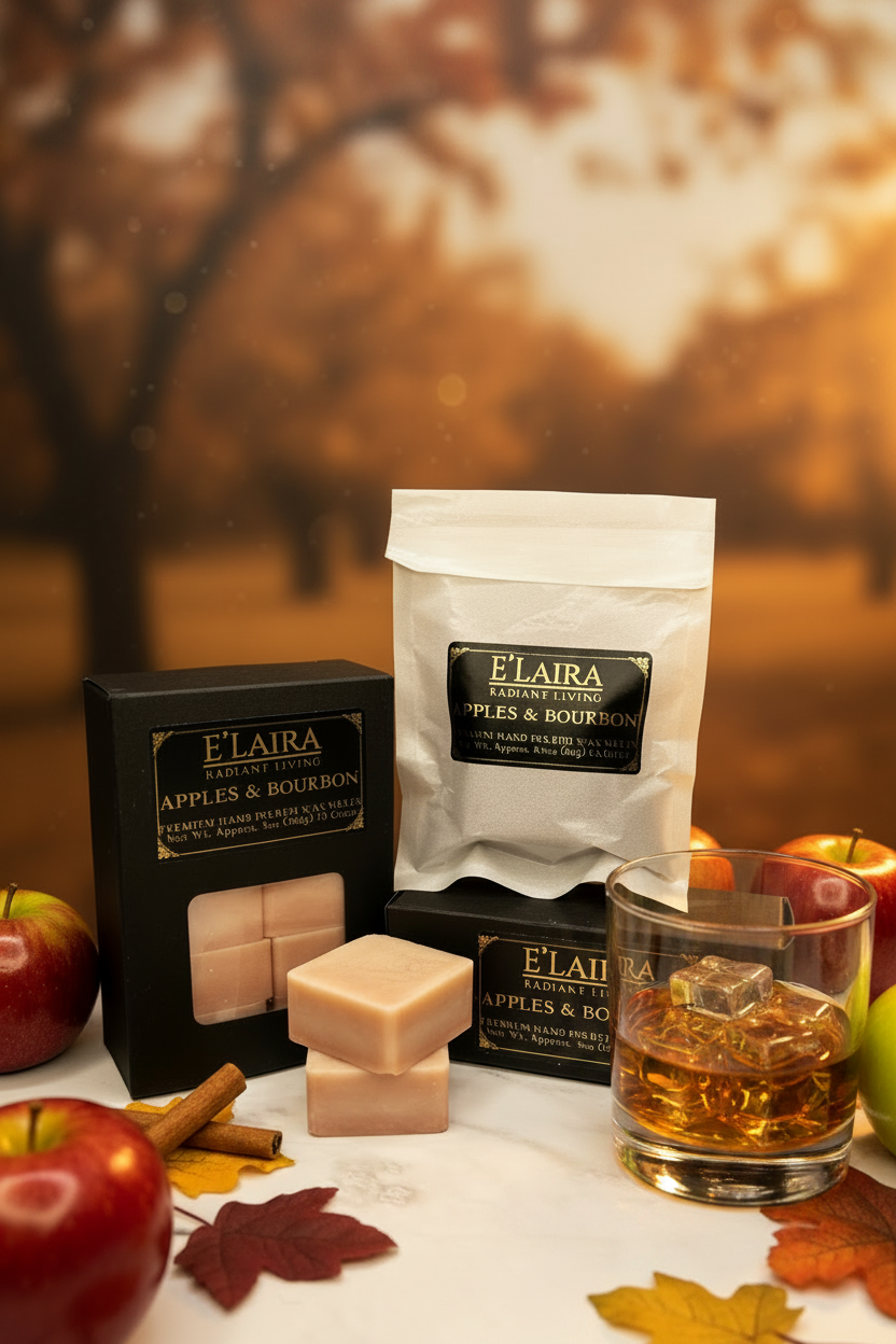 Apples & Bourbon Wax Melts (Seasonal)