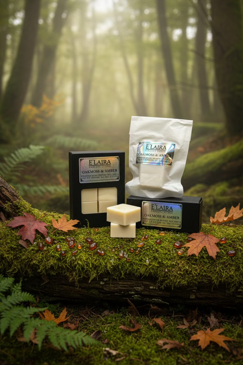 Oakmoss & Amber Wax Melts