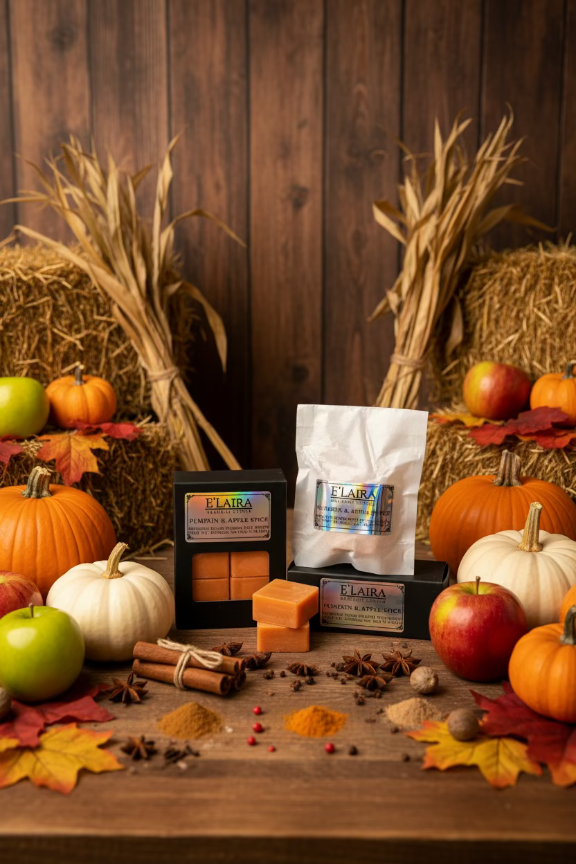 Pumpkin & Apple Spice Wax Melts (Seasonal)