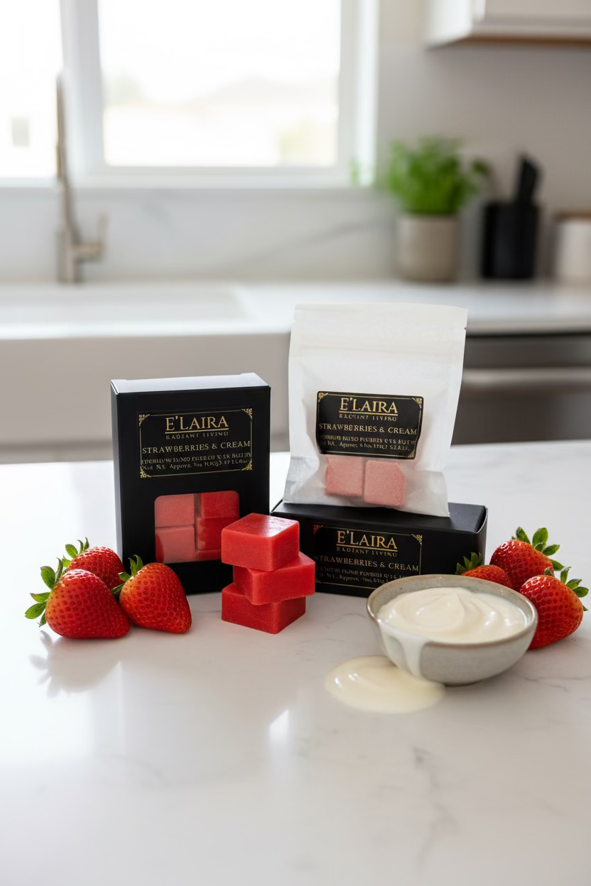 Strawberries & Cream Wax Melts
