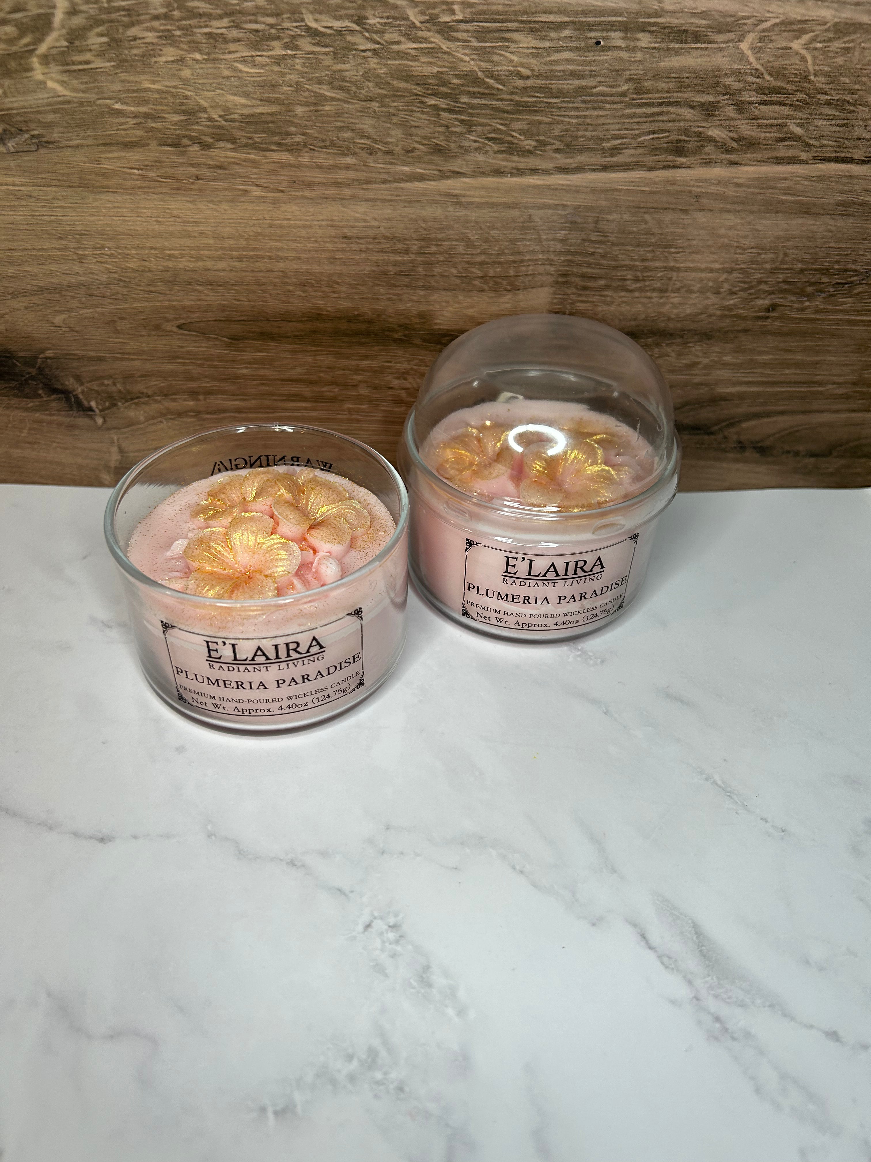 Plumeria Paradise Wickless/Flameless Candle