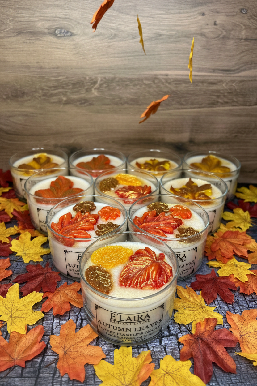 Autumn Leaves 4oz Flameless/Wickless Collection (seasonal)
