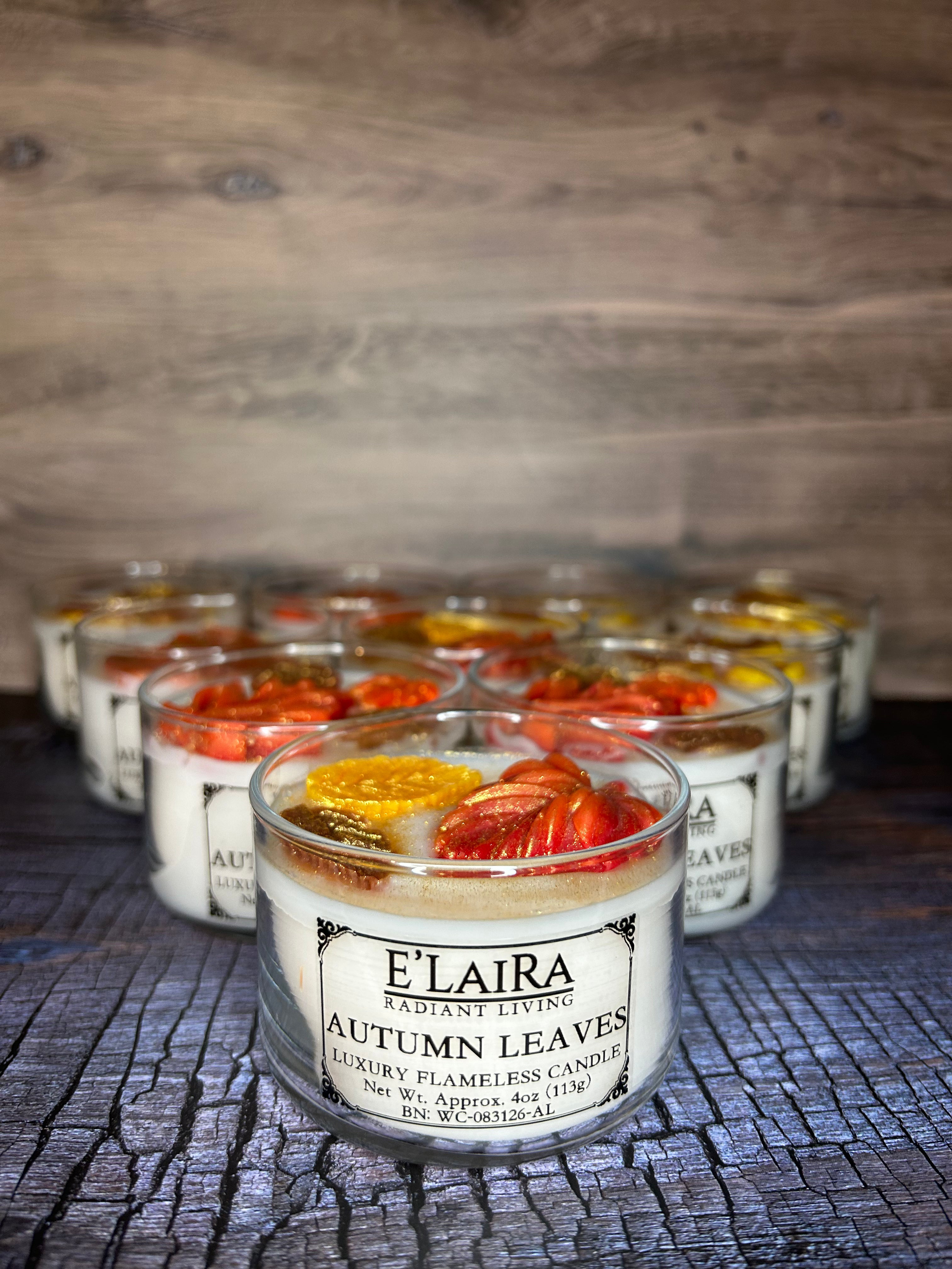 Autumn Leaves 4oz Flameless/Wickless Collection (seasonal)