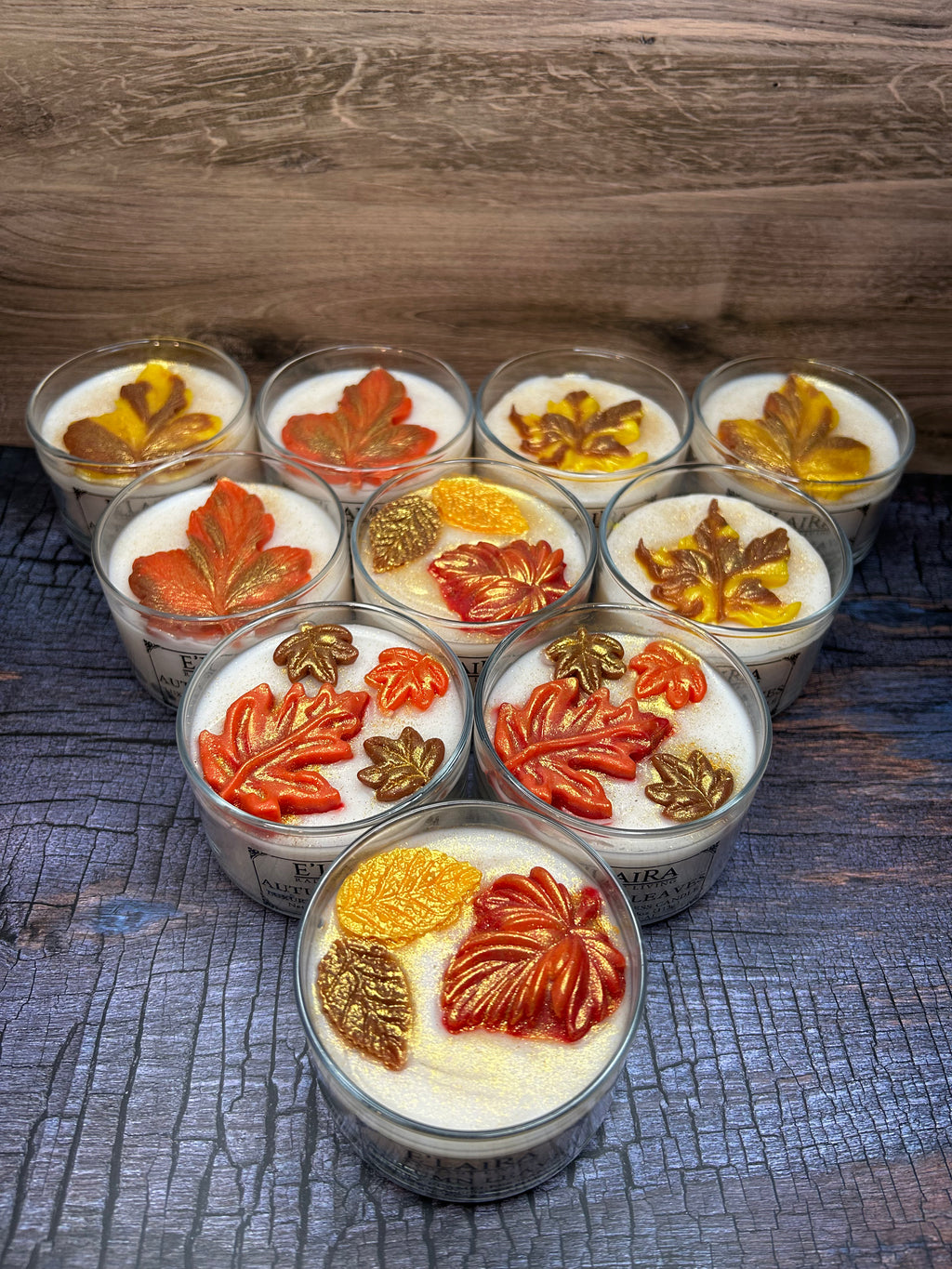 Autumn Leaves 4oz Flameless/Wickless Collection (seasonal)